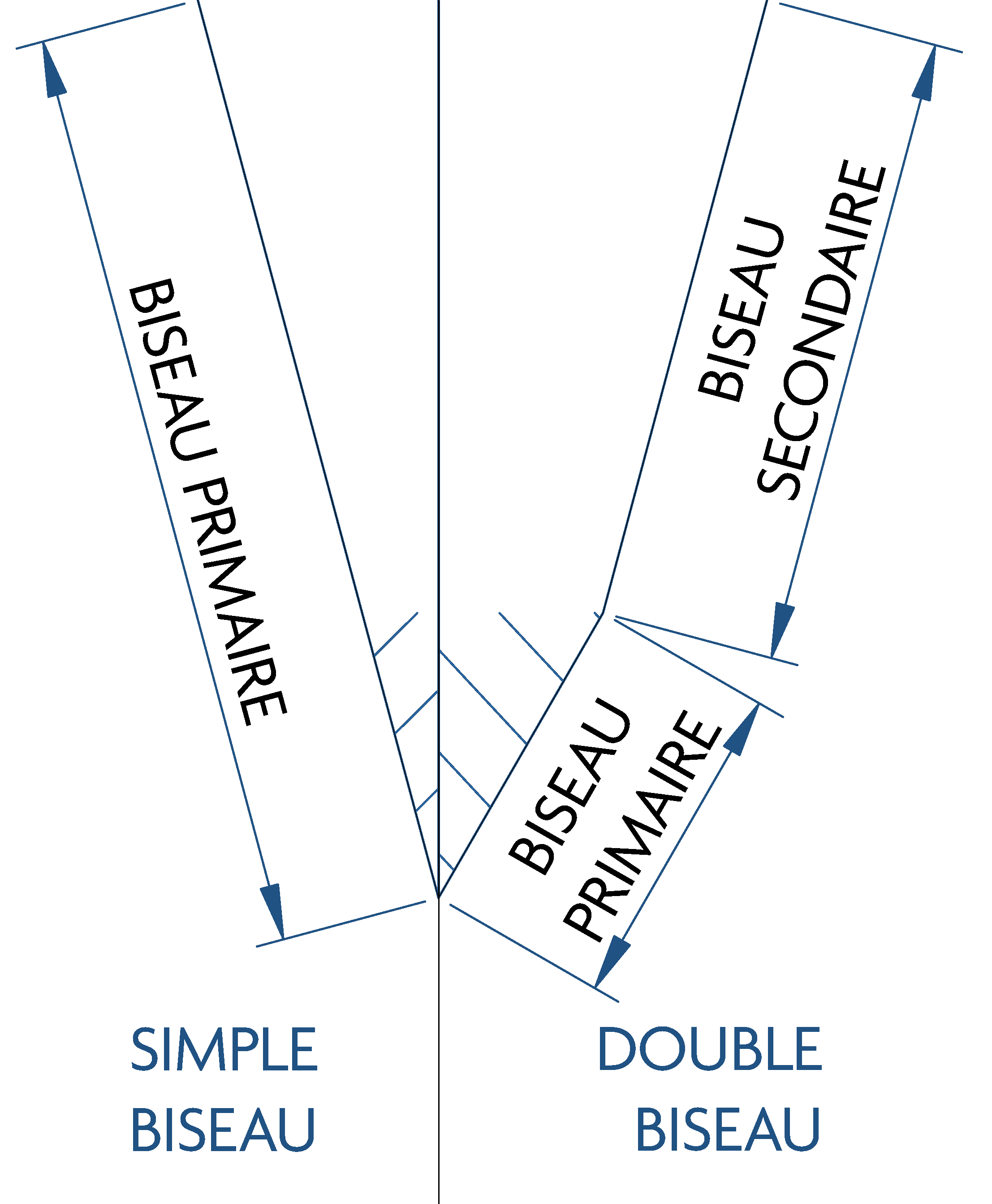 Double Vs Simple Biseau